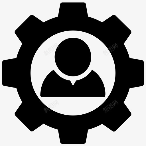 男艺人名人视频制作雕文图标svg_新图网 https://ixintu.com 名人 男艺人 视频制作雕文图标