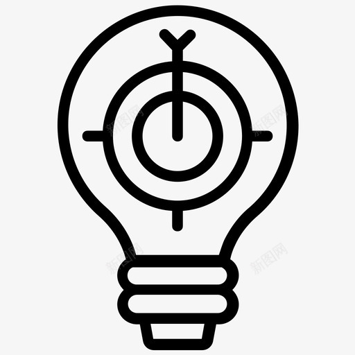 有针对性的营销理念营销策划市场细分图标svg_新图网 https://ixintu.com 会计线图标 促销广告 市场细分 有针对性的营销理念 营销策划 营销策略