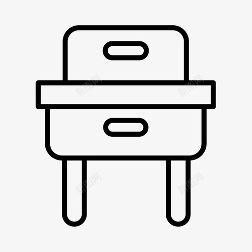 书桌学术教室图标svg_新图网 https://ixintu.com 书桌 学习 学术 学校 教室 教育
