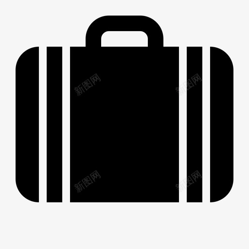 箱子袋子商务图标svg_新图网 https://ixintu.com 办公室 办公工具 商务 工具 箱子 袋子
