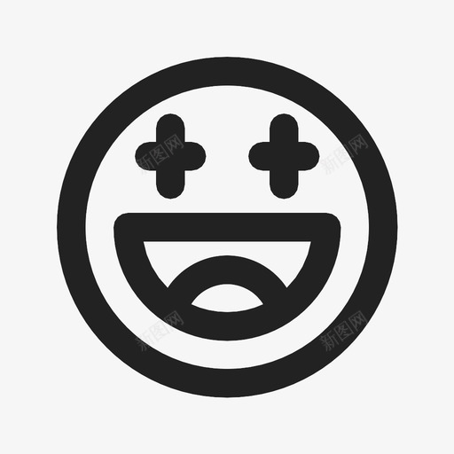 太棒了表情情感图标svg_新图网 https://ixintu.com 太棒了 情感 笑脸 表情
