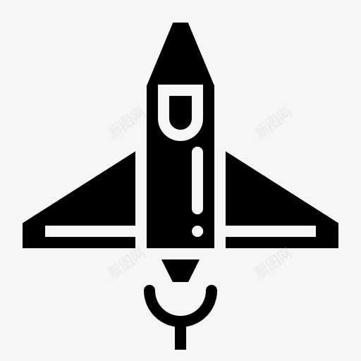 太空船火箭飞船图标svg_新图网 https://ixintu.com 太空船 游戏实体 火箭 飞船