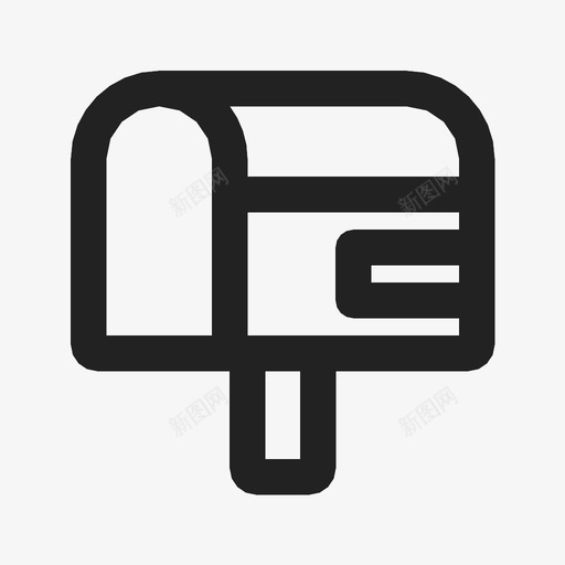邮箱信封界面图标svg_新图网 https://ixintu.com 信封 界面 邮箱