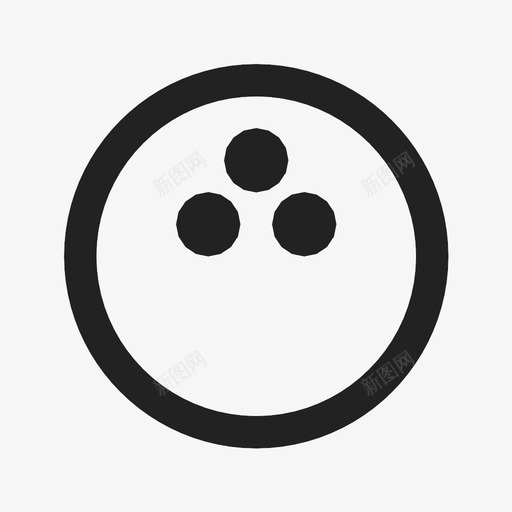 保龄球球运动图标svg_新图网 https://ixintu.com 保龄球 球 运动