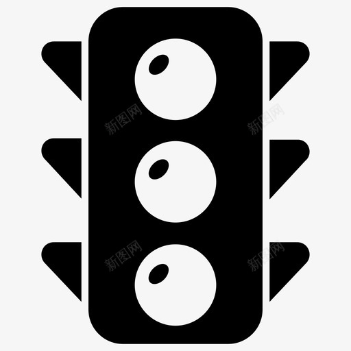 交通灯信号灯交通信号灯图标svg_新图网 https://ixintu.com 交通信号灯 交通标志 交通标志图标 交通灯 信号灯