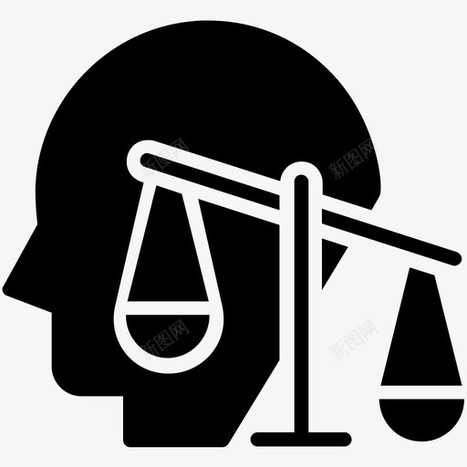 诚实公平正直图标svg_新图网 https://ixintu.com 企业管理雕文图标 公平 公正 忠诚 正直 诚实