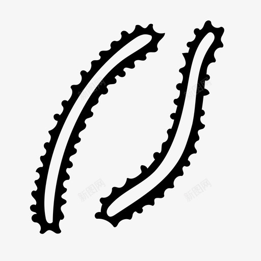 微生物细菌培养皿培养图标svg_新图网 https://ixintu.com 培养皿培养 微生物 科学 细菌 蠕虫