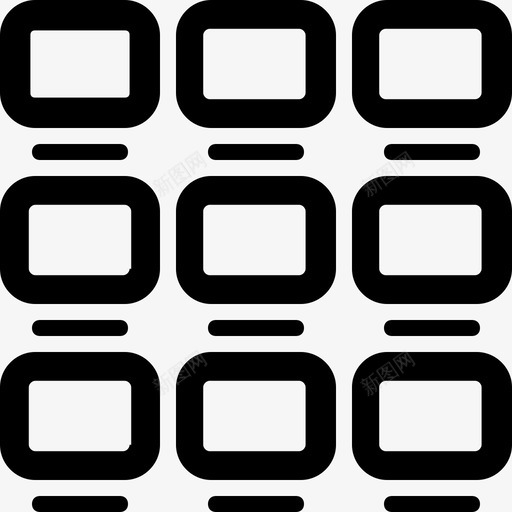 横向图文列表svg_新图网 https://ixintu.com 横向图文列表