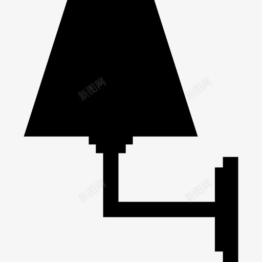 壁灯灯罩灯图标svg_新图网 https://ixintu.com 壁灯 灯 灯罩 电子产品
