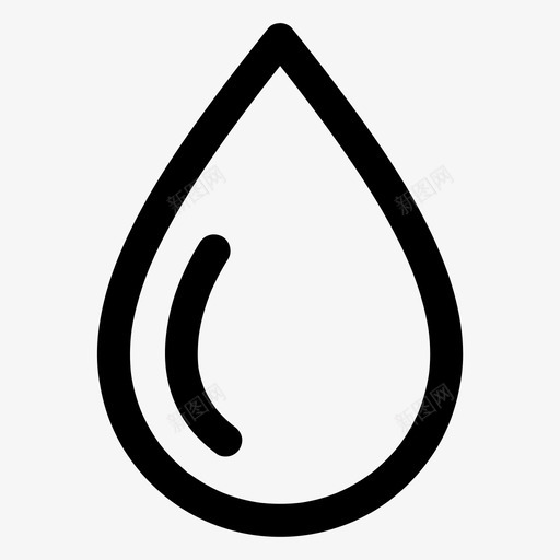 滴血颜色图标svg_新图网 https://ixintu.com 所有大小的基本图标 水 水滴 滴 血 雨 颜色