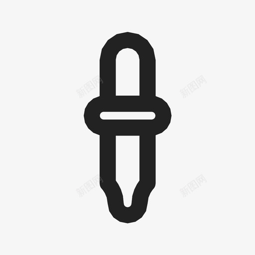 滴管工具剂量图标svg_新图网 https://ixintu.com 剂量 吸取 吸管 滴管工具 设计