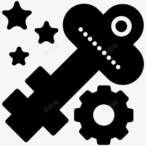 业务密钥访问密钥成功密钥图标svg_新图网 https://ixintu.com 业务密钥 业务管理标志符号图标 成功密钥 访问密钥