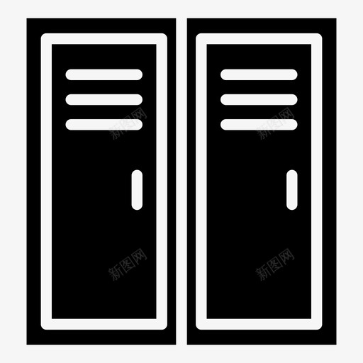 更衣室健身室健身房图标svg_新图网 https://ixintu.com 健身室 健身房 更衣室