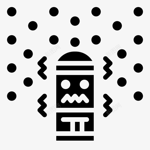 寒冷下雪冬天图标svg_新图网 https://ixintu.com 下雪 冬天 天气晴朗 寒冷