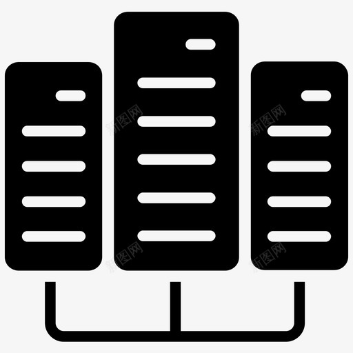 数据管理数据备份数据库服务器图标svg_新图网 https://ixintu.com 数据中心 数据备份 数据库服务器 数据管理 服务器机架 计算机和网络字形图标