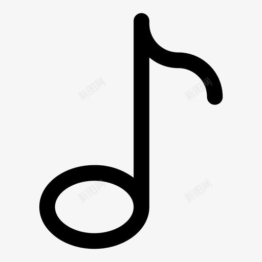 音乐笔记音频唱歌图标svg_新图网 https://ixintu.com 唱歌 歌曲 音乐大纲 音乐笔记 音频