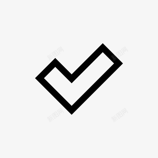 检查完成行图标svg_新图网 https://ixintu.com 完成 检查 行