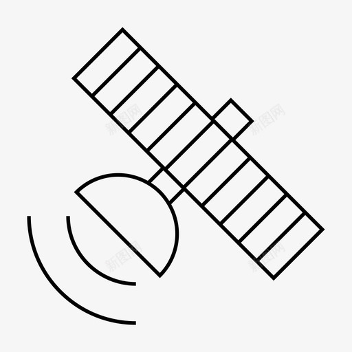卫星天线网络卫星导航图标svg_新图网 https://ixintu.com 卫星天线 卫星导航 卫星电视 卫星电话 网络 计算机硬件 设备媒体