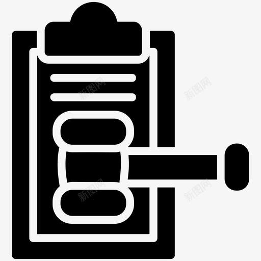 法官判决直接判决有罪判决图标svg_新图网 https://ixintu.com 有罪判决 法官判决 法律和司法雕文图标 直接判决