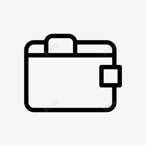 钱支付钱包图标svg_新图网 https://ixintu.com 支付 用户界面基本图标大 钱 钱包