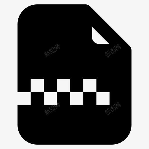zip文件归档文件格式文件压缩图标svg_新图网 https://ixintu.com zip文件 zip文件扩展名 归档文件格式 文件压缩 文件格式 用户界面glyph图标