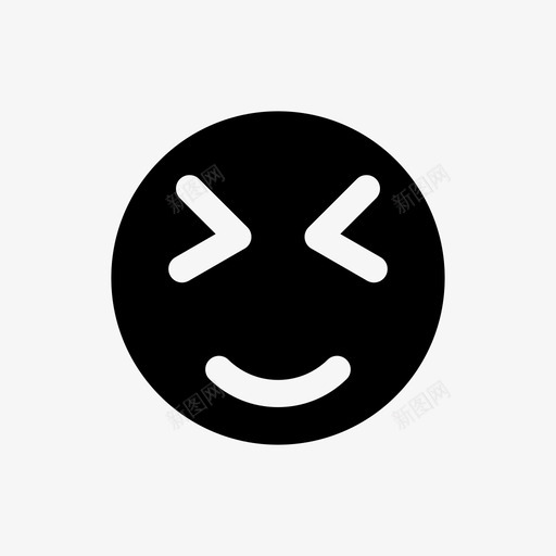 脸情感感情图标svg_新图网 https://ixintu.com 快乐 情感 感情 笑脸 脸