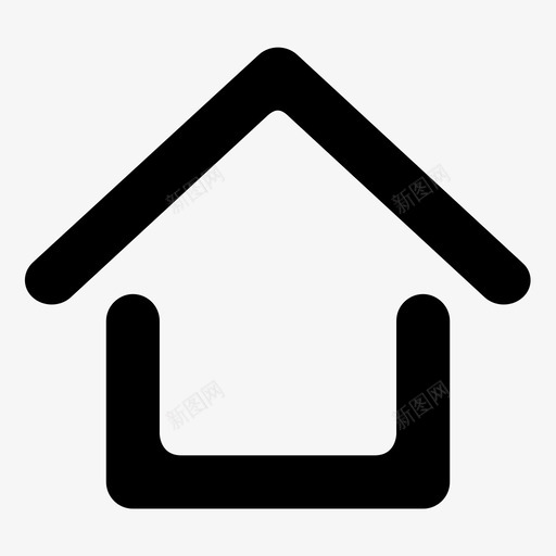主页仪表板主屏幕图标svg_新图网 https://ixintu.com 主屏幕 主页 仪表板 房屋 登录页