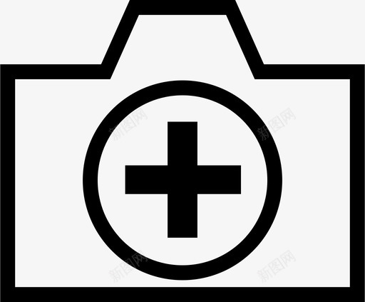 照相机添加添加照片图标svg_新图网 https://ixintu.com 添加 添加照片 照相机 聚焦 镜头