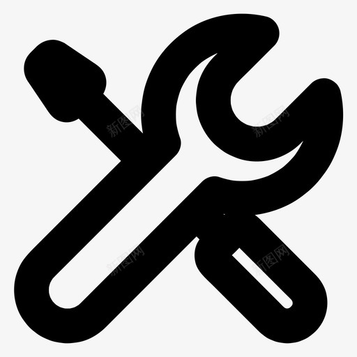 维修硬件维护图标svg_新图网 https://ixintu.com 基本图标所有尺寸 工具 服务 硬件 维修 维护