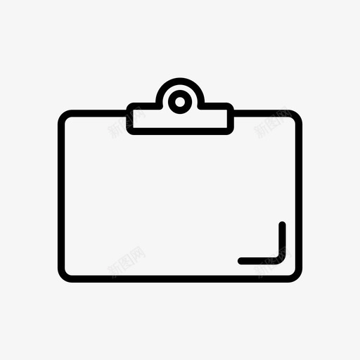 艺术板画布剪贴板图标svg_新图网 https://ixintu.com 剪贴板 画布 编辑工具illustratorsketch 艺术板