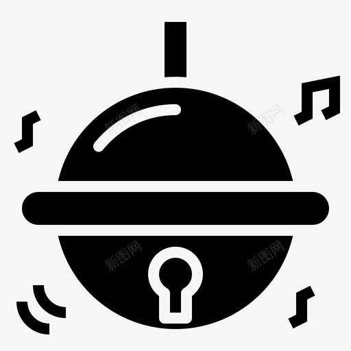 铃铛猫音乐剧图标svg_新图网 https://ixintu.com 宠物 宠物实心 猫 铃铛 音乐剧