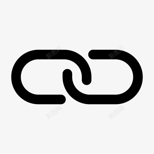 链接网络链接基本图标集svg_新图网 https://ixintu.com 基本图标集 网络链接 链接