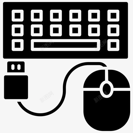 设备网络输入设备网络设备图标svg_新图网 https://ixintu.com 网络和通信字形图标 网络设备 设备网络 输入设备