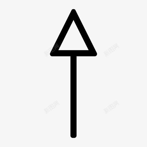 上升级用户界面粗体图标svg_新图网 https://ixintu.com 上 升级 用户界面粗体