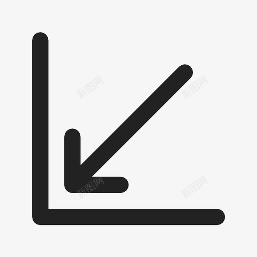 图表折线图演示文稿图标svg_新图网 https://ixintu.com 上箭头 图表 折线图 报表 演示文稿 销售