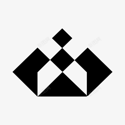 皇冠抽象特大号图标svg_新图网 https://ixintu.com 徽标 抽象 特大号 皇冠 皇家