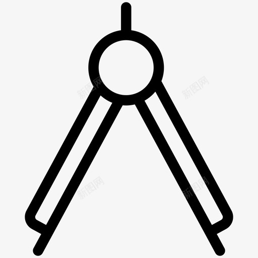 指南针绘图罗盘科学图标svg_新图网 https://ixintu.com 指南针 科学 绘图罗盘