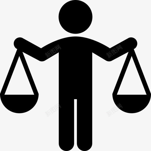 人的平等分析平衡图标svg_新图网 https://ixintu.com 人与人之间的互动 人的平等 公正 分析 尺度 平衡