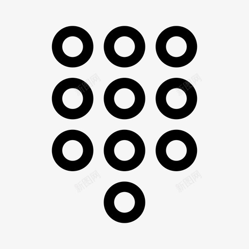 键盘按钮数字图标svg_新图网 https://ixintu.com 28062018 屏幕 按钮 数字 键盘