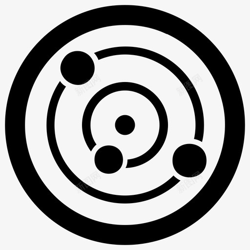 太阳系哥白尼系日心系图标svg_新图网 https://ixintu.com 哥白尼系 太阳系 日心系 网页设计字形图标 行星 行星系