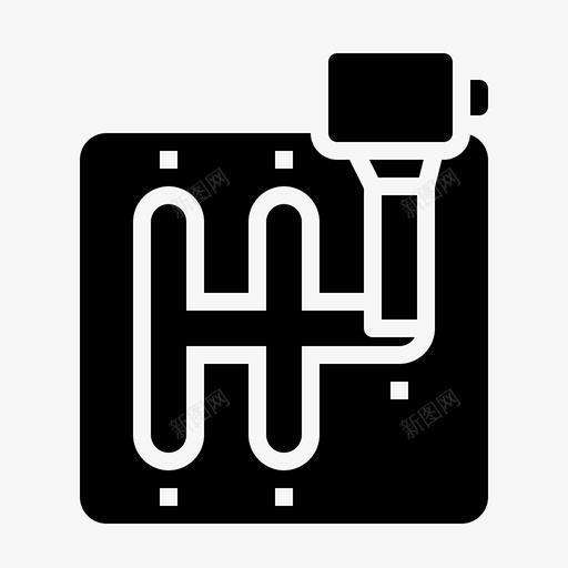 齿轮汽车档位图标svg_新图网 https://ixintu.com 档位 汽车 汽车部件 速度 齿轮