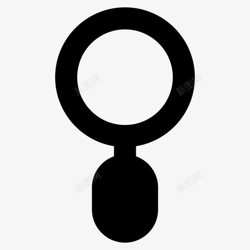 放大镜焦点循环图标svg_新图网 https://ixintu.com 循环 放大镜 焦点 用户界面字形图标 缩放