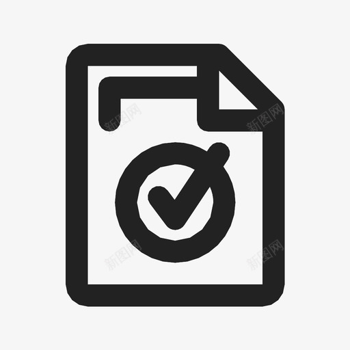 正确的文件接受存档图标svg_新图网 https://ixintu.com 存档 接受 文件 正确的文件