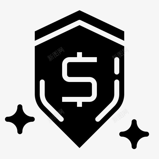 安全防御防护图标svg_新图网 https://ixintu.com 安全 银行安全 防御 防护