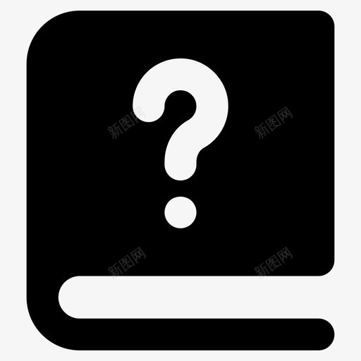 用户手册常见问题解答手册指南图标svg_新图网 https://ixintu.com 帮助手册 常见问题解答手册 指南 用户手册 用户指南 用户界面字形图标
