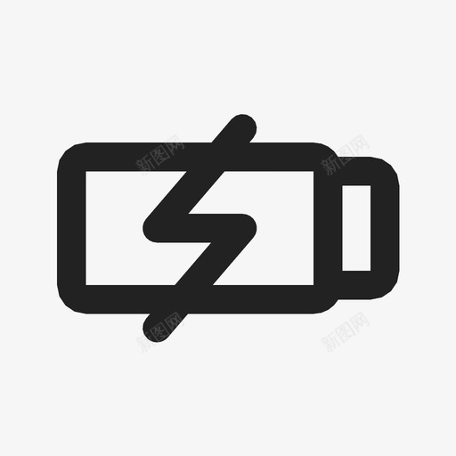 蓄电池充电环保图标svg_新图网 https://ixintu.com 充电 环保 蓄电池