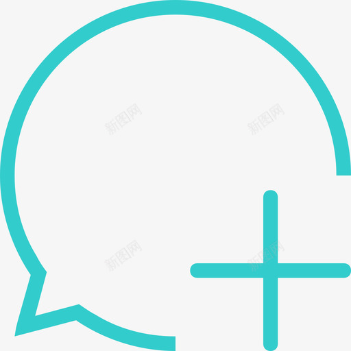 24顶栏_发起会话svg_新图网 https://ixintu.com 24顶栏_发起会话
