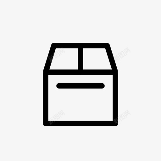 箱子送货物流图标svg_新图网 https://ixintu.com 包裹 物流 电子商务 箱子 送货