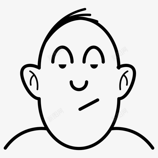 怀疑的傲慢的理智的图标svg_新图网 https://ixintu.com 个性的感觉 保持理智 傲慢的 傻笑的 怀疑的 理智的