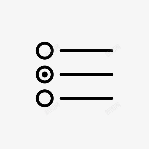 检查检查按钮检查列表图标svg_新图网 https://ixintu.com 单选按钮 待办事项列表 检查 检查列表 检查按钮